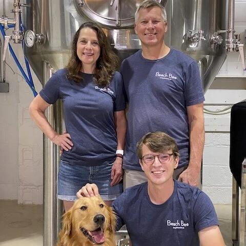 Founders of Beach Bee Meadery in early days of planning